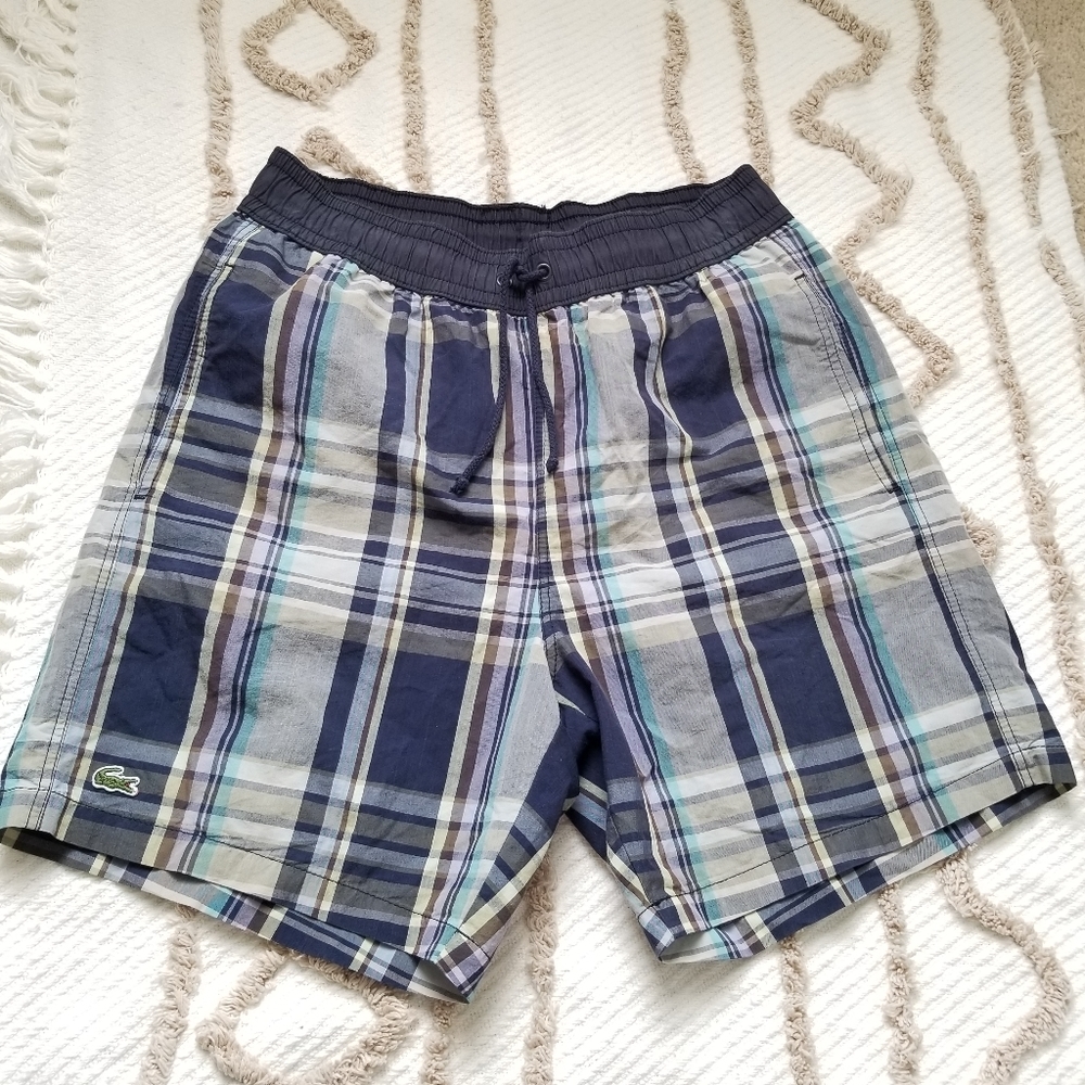 Vintage Lacoste Multicolor Shorts 3